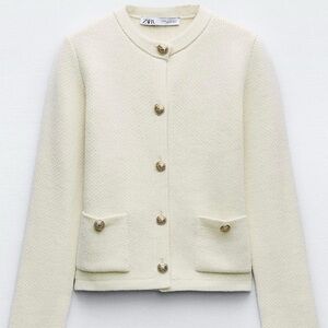 SOLD: Zara Smooth Knit Cardigan